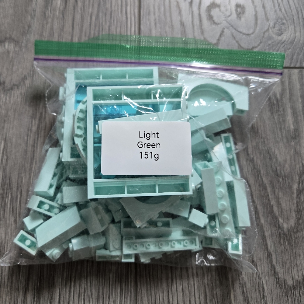 Light Green Lego Sorted Bulk ~151g